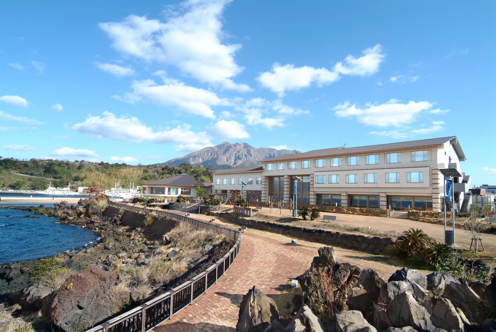 Rainbow Sakurajima Inn, Magma Onsen