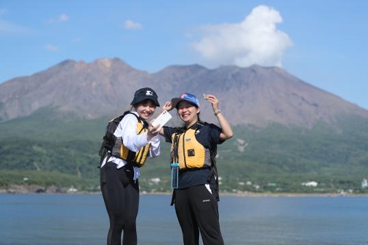 【Kagoshima Kayaks】Half Day Kayak Adventure in Sakurajima Seascapes-7